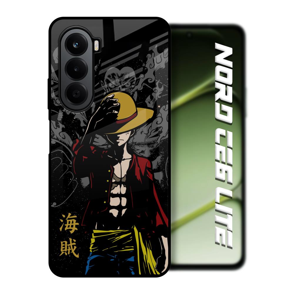 Dark Luffy OnePlus Nord CE6 lite Glass Back Cover Online