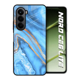 Vibrant Blue Marble OnePlus Nord CE6 lite Glass Back Cover Online