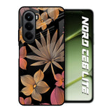 Lines Pattern Flowers OnePlus Nord CE6 lite Glass Back Cover Online