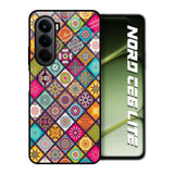 Multicolor Mandala OnePlus Nord CE6 lite Glass Back Cover Online