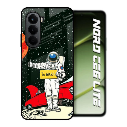 Astronaut on Mars OnePlus Nord CE6 lite Glass Back Cover Online