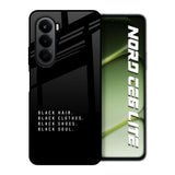 Black Soul OnePlus Nord CE6 lite Glass Back Cover Online