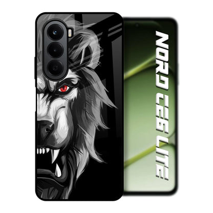 Wild Lion OnePlus Nord CE6 lite Glass Back Cover Online