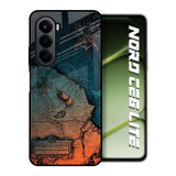 Geographical Map OnePlus Nord CE6 lite Glass Back Cover Online