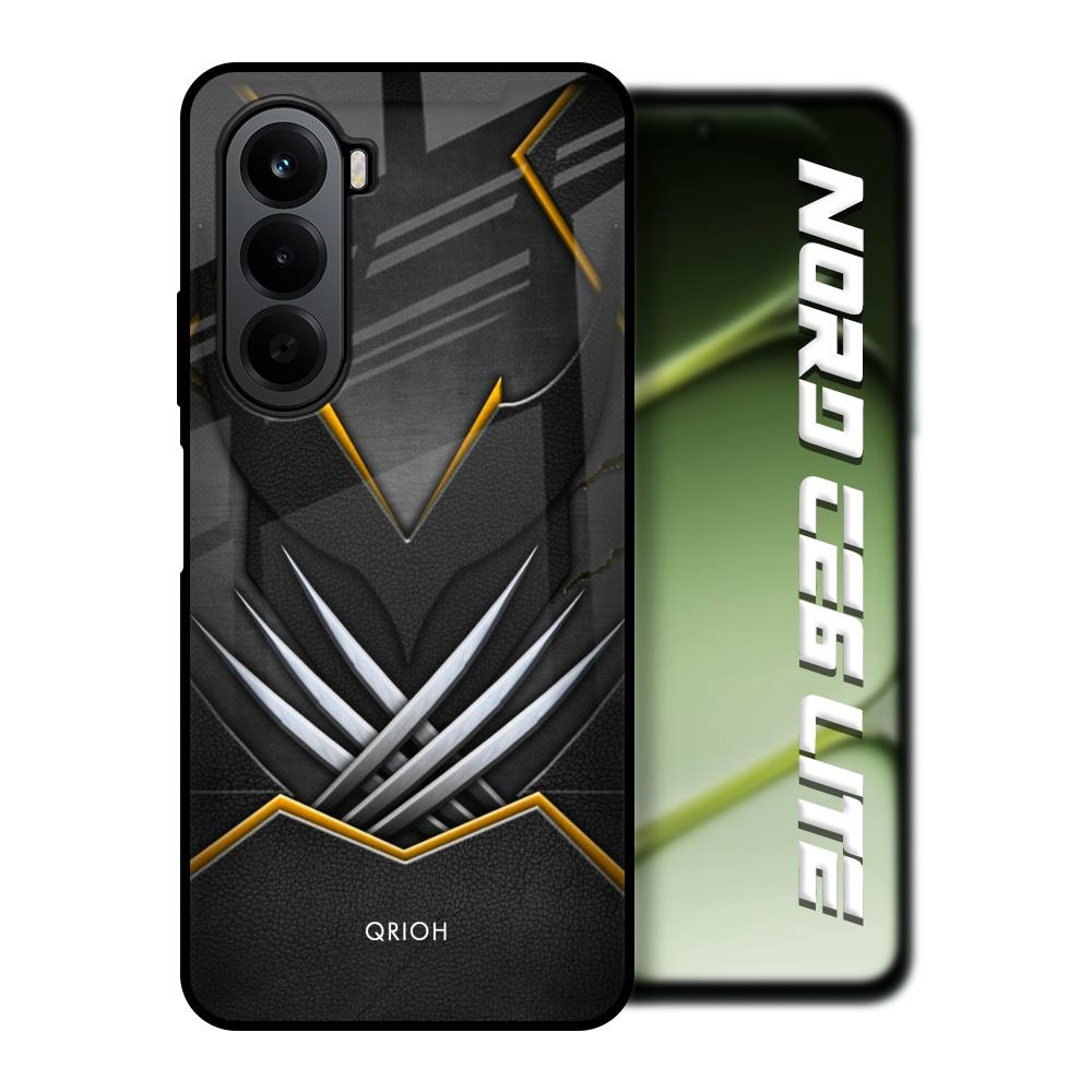Black Warrior OnePlus Nord CE6 lite Glass Back Cover Online