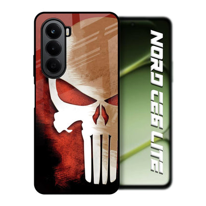 Red Skull OnePlus Nord CE6 lite Glass Back Cover Online