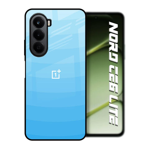 Wavy Blue Pattern OnePlus Nord CE6 lite Glass Back Cover Online