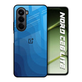 Blue Wave Abstract OnePlus Nord CE6 lite Glass Back Cover Online