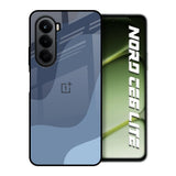 Navy Blue Ombre OnePlus Nord CE6 lite Glass Back Cover Online