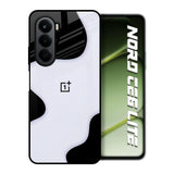 Wheat Cream Wavy OnePlus Nord CE6 lite Glass Back Cover Online