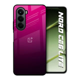 Purple Ombre Pattern OnePlus Nord CE6 lite Glass Back Cover Online