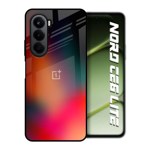Playful Gradient OnePlus Nord CE6 lite Glass Back Cover Online