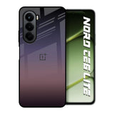 Grey Ombre OnePlus Nord CE6 lite Glass Back Cover Online