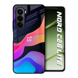 Colorful Fluid OnePlus Nord CE6 lite Glass Back Cover Online