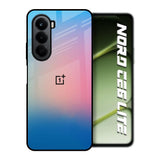 Blue & Pink Ombre OnePlus Nord CE6 lite Glass Back Cover Online