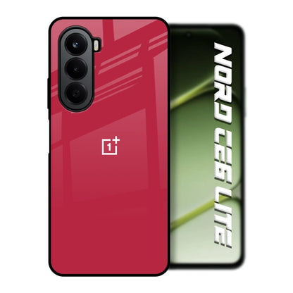 Solo Maroon OnePlus Nord CE6 lite Glass Back Cover Online
