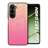 Pastel Pink Gradient OnePlus Nord CE6 lite Glass Back Cover Online