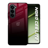 Wine Red OnePlus Nord CE6 lite Glass Back Cover Online