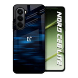 Blue Rough Abstract OnePlus Nord CE6 lite Glass Back Cover Online
