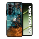 Golden Splash OnePlus Nord CE6 lite Glass Back Cover Online