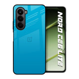 Blue Aqua OnePlus Nord CE6 lite Glass Back Cover Online