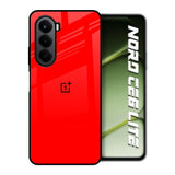 Blood Red OnePlus Nord CE6 lite Glass Back Cover Online