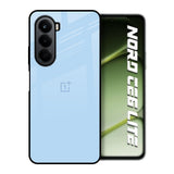 Pastel Sky Blue OnePlus Nord CE6 lite Glass Back Cover Online