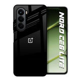 Jet Black OnePlus Nord CE6 lite Glass Back Cover Online