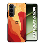 Magma Color Pattern OnePlus Nord CE6 lite Glass Back Cover Online