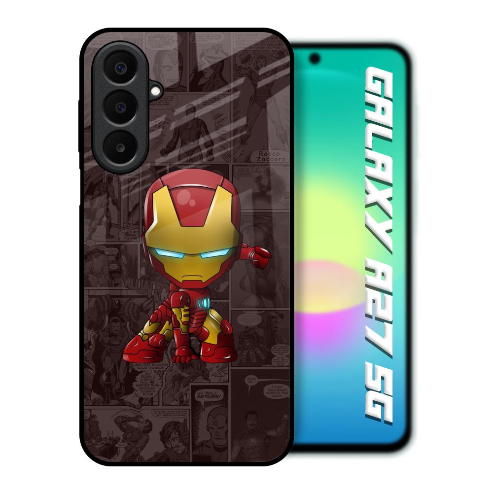 Angry Baby Super Hero Samsung Galaxy A27 5G Glass Back Cover Online