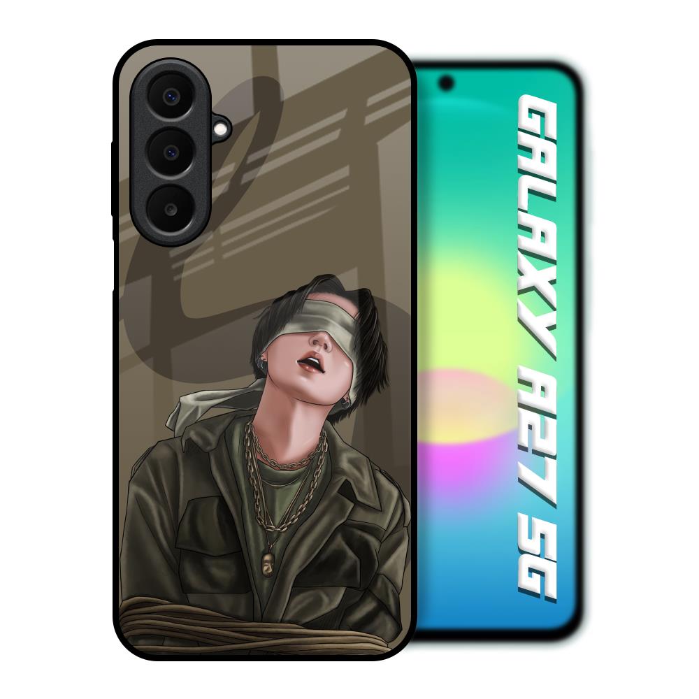 Blind Fold Samsung Galaxy A27 5G Glass Back Cover Online