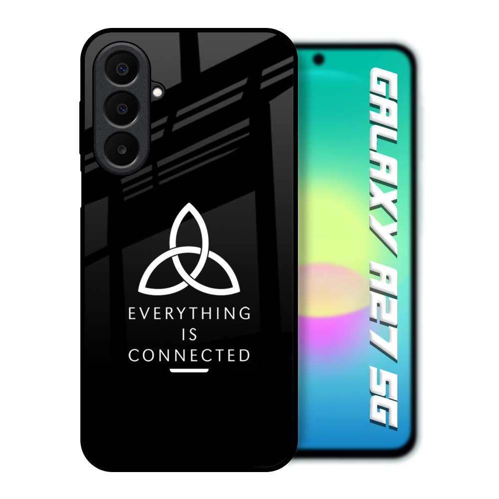 Everything Is Connected Samsung Galaxy A27 5G Glass Back Cover Online