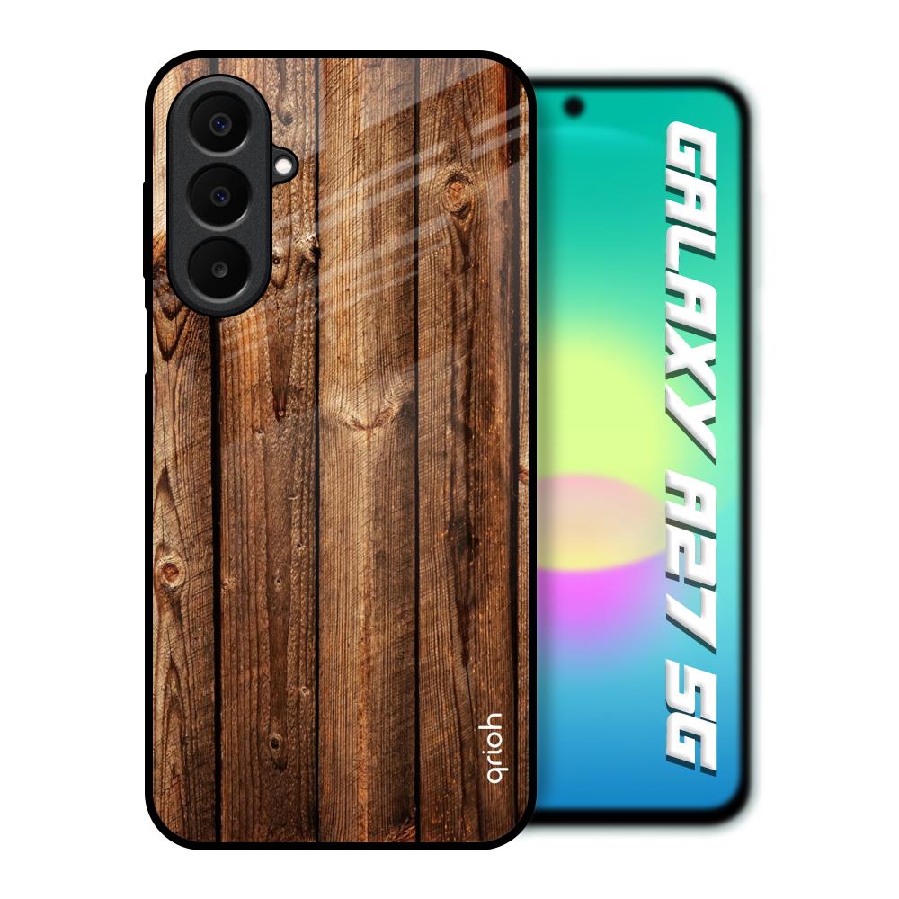 Timber Printed Samsung Galaxy A27 5G Glass Back Cover Online