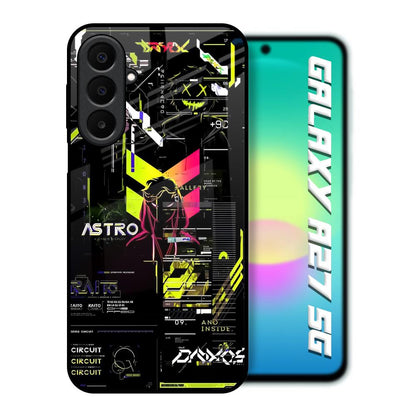 Astro Glitch Samsung Galaxy A27 5G Glass Back Cover Online