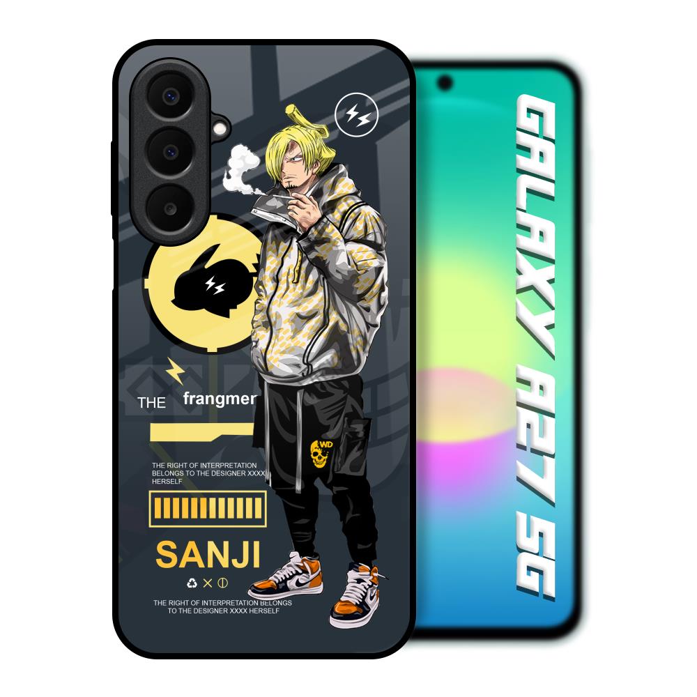 Cool Sanji Samsung Galaxy A27 5G Glass Back Cover Online