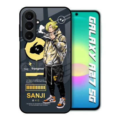 Cool Sanji Samsung Galaxy A27 5G Glass Back Cover Online