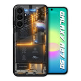 Glow Up Skeleton Samsung Galaxy A27 5G Glass Back Cover Online