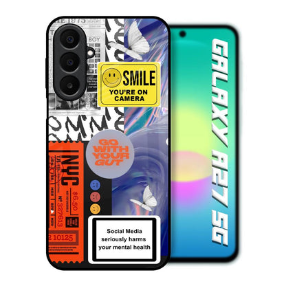 Smile for Camera Samsung Galaxy A27 5G Glass Back Cover Online