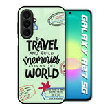 Travel Stamps Samsung Galaxy A27 5G Glass Back Cover Online