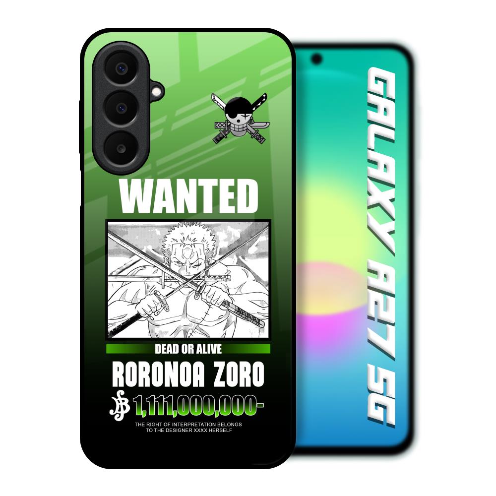 Zoro Wanted Samsung Galaxy A27 5G Glass Back Cover Online