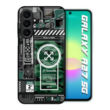 Green Camo Circuit Samsung Galaxy A27 5G Glass Back Cover Online