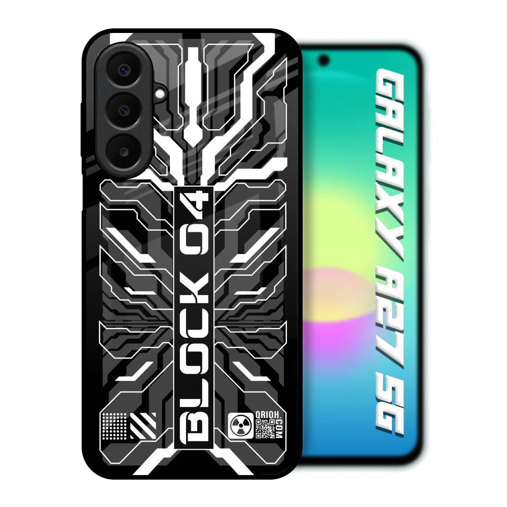 Monochrome Magic Samsung Galaxy A27 5G Glass Back Cover Online