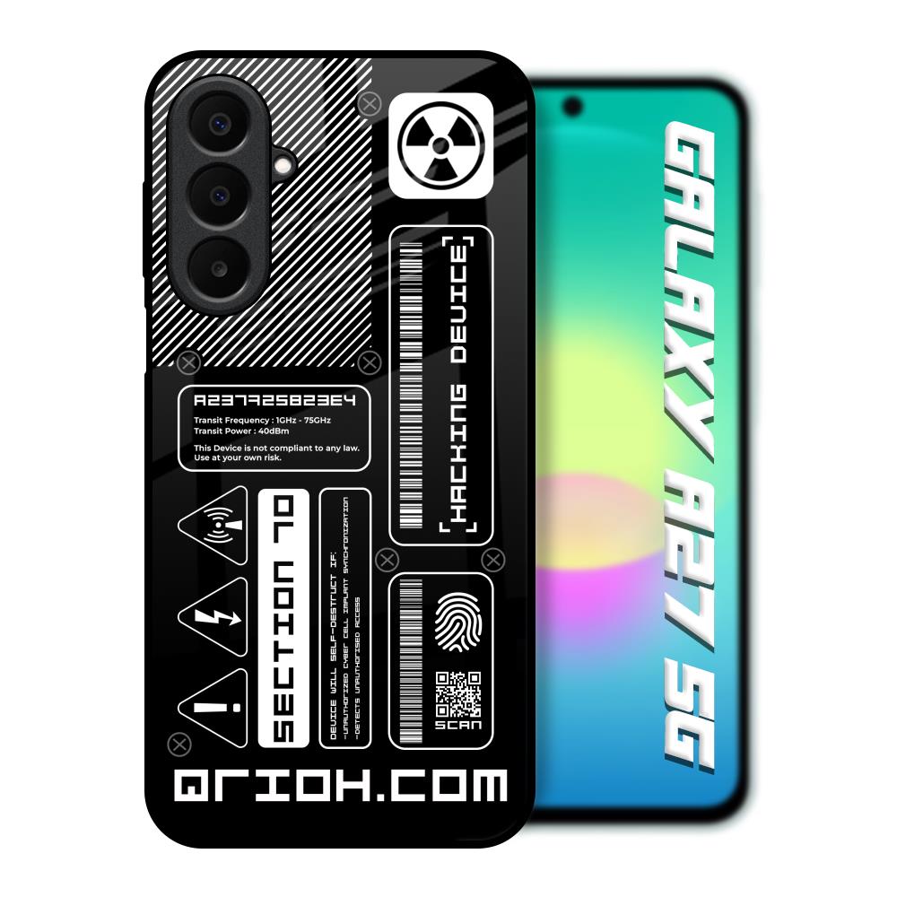Futuristic Art Samsung Galaxy A27 5G Glass Back Cover Online