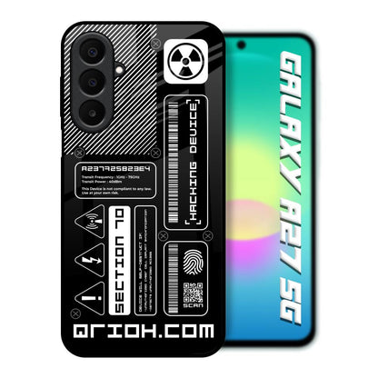 Futuristic Art Samsung Galaxy A27 5G Glass Back Cover Online