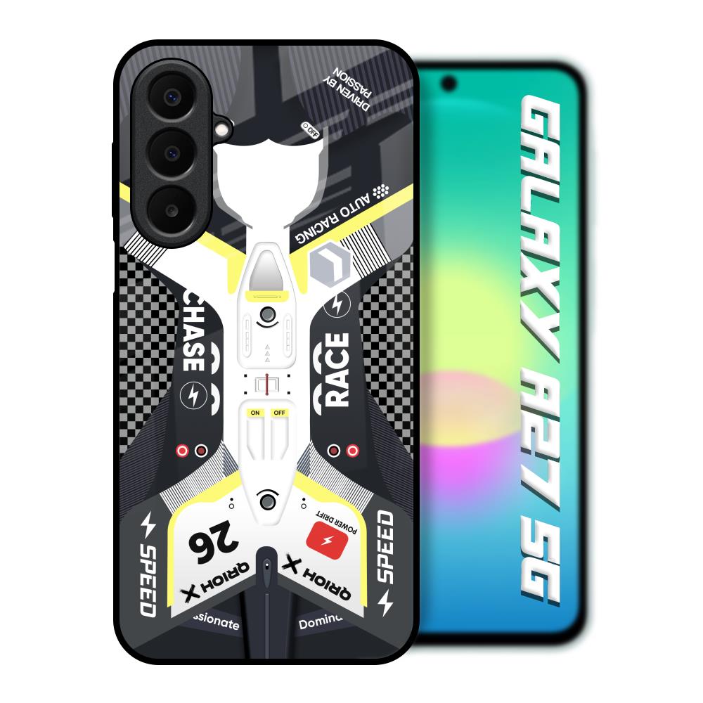 Car Enthusiast Samsung Galaxy A27 5G Glass Back Cover Online