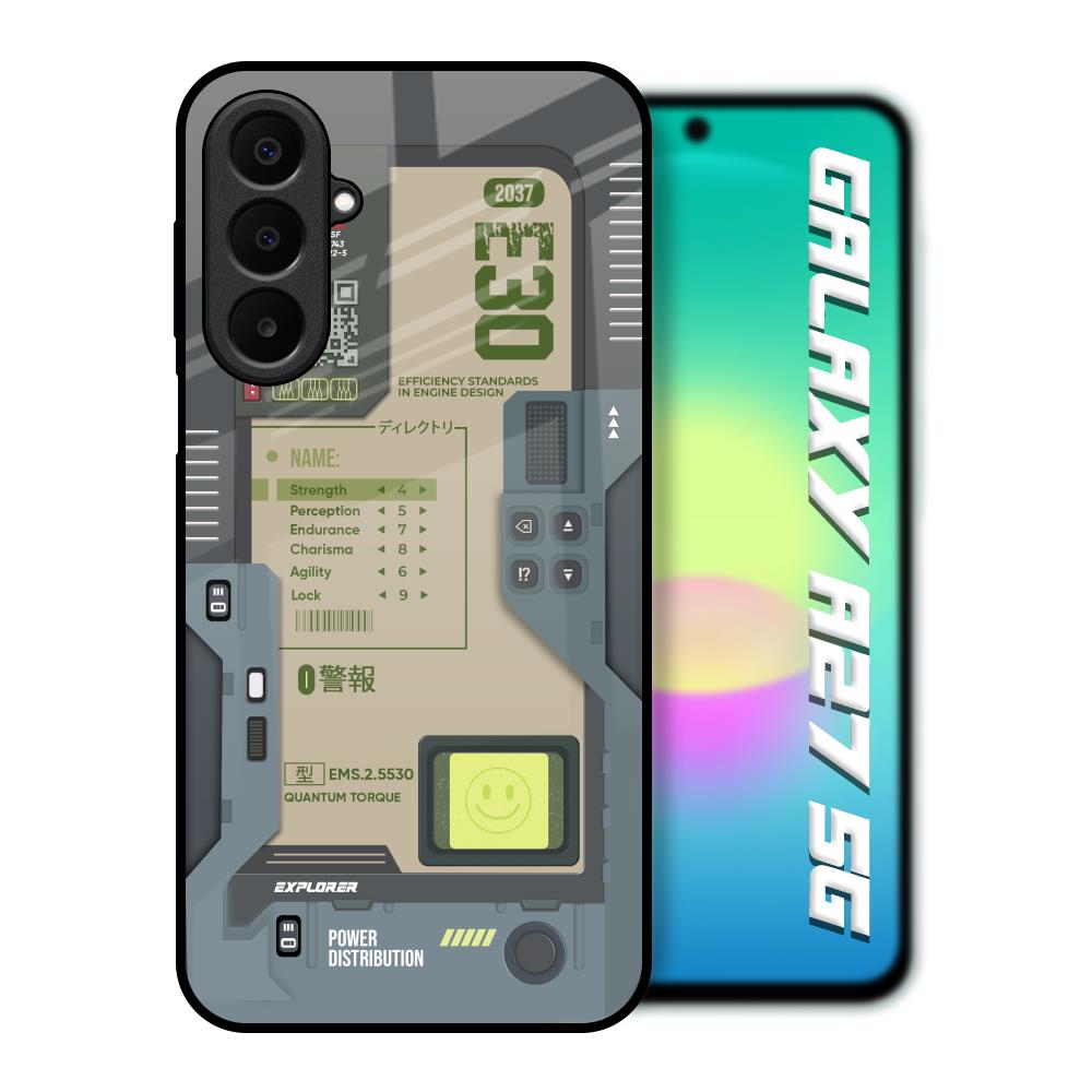 Art Station Samsung Galaxy A27 5G Glass Back Cover Online