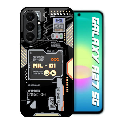 Exposed Parts Samsung Galaxy A27 5G Glass Back Cover Online