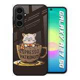 Tea With Kitty Samsung Galaxy A27 5G Glass Back Cover Online