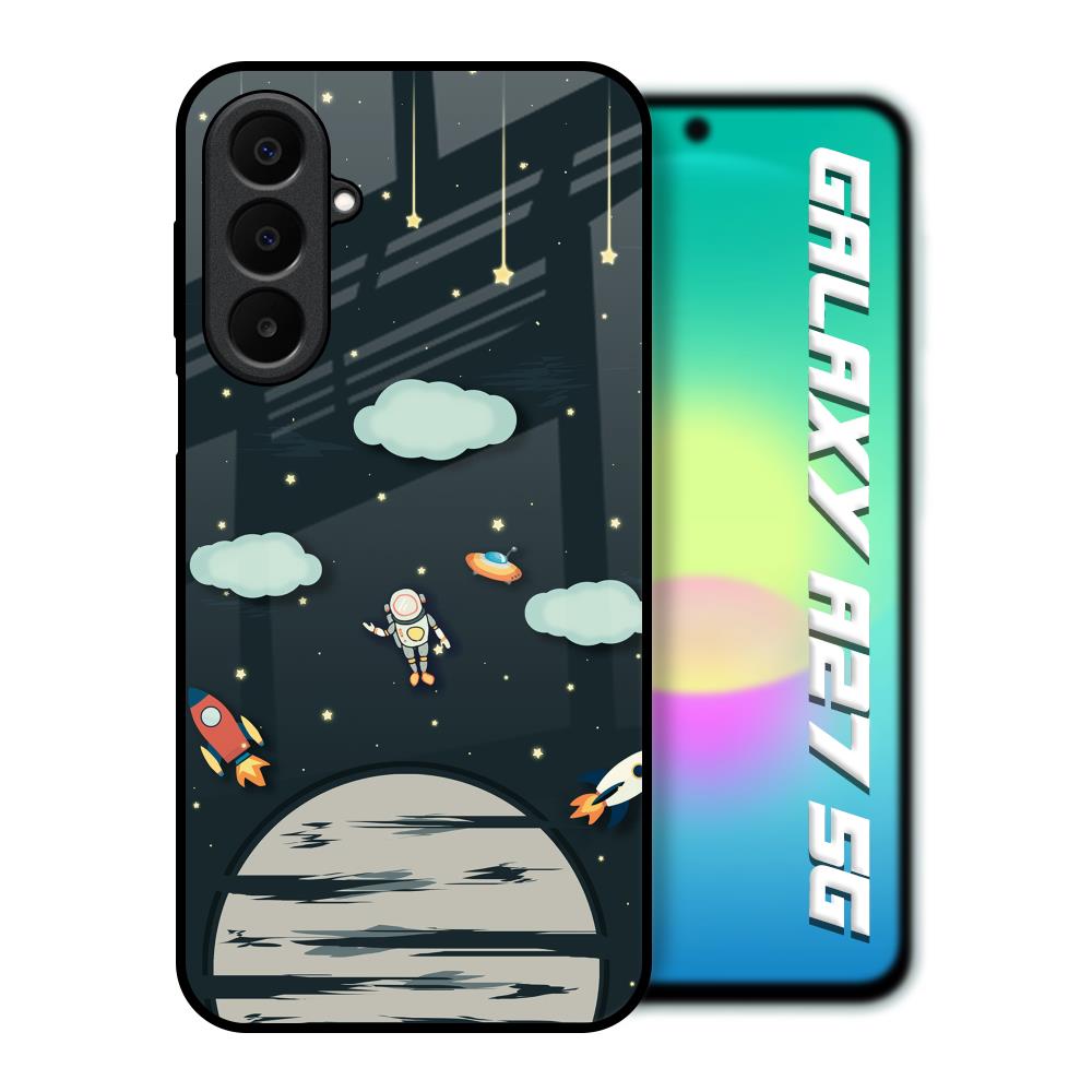 Astronaut Dream Samsung Galaxy A27 5G Glass Back Cover Online