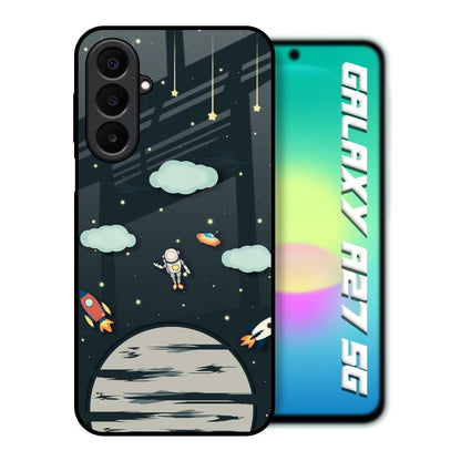 Astronaut Dream Samsung Galaxy A27 5G Glass Back Cover Online